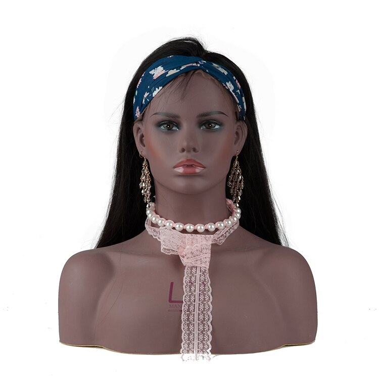 PVC femme Mannequin tête buste pour perruque bijoux et chapeau affichage
