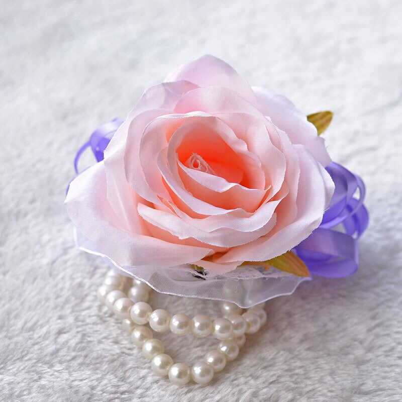 Bruiloft of gala pols corsage bruidscorsages en corsages voor bruidegom of bruidsjonkers trouwpak accessoires  a0004: Foto 5