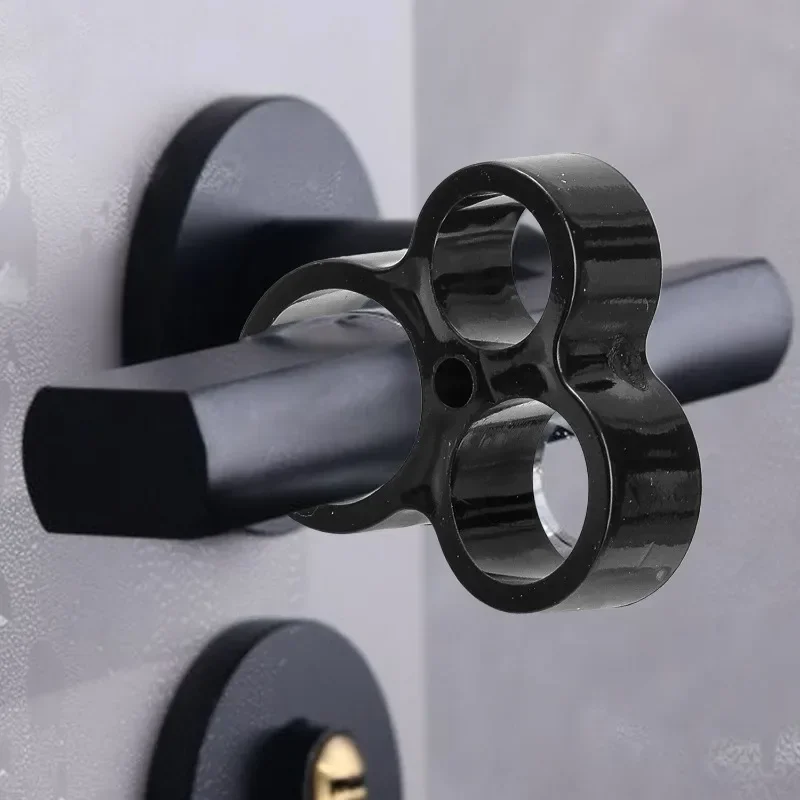 1/20x Handvat Deurstopper Ponsvrije Handvat Bescherming Buffer Pad Transparant Ronde Huishoudelijke Muur Anti-Collision Beschermd Pad