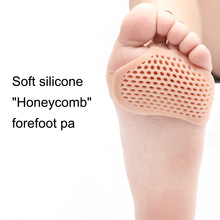 Siliconen Zachte Pads Hoge Hak Schoenen Anti Slip Pads Beschermen Pijnbestrijding Voetverzorging Tool Voorvoet Onzichtbare Gel Inlegzolen