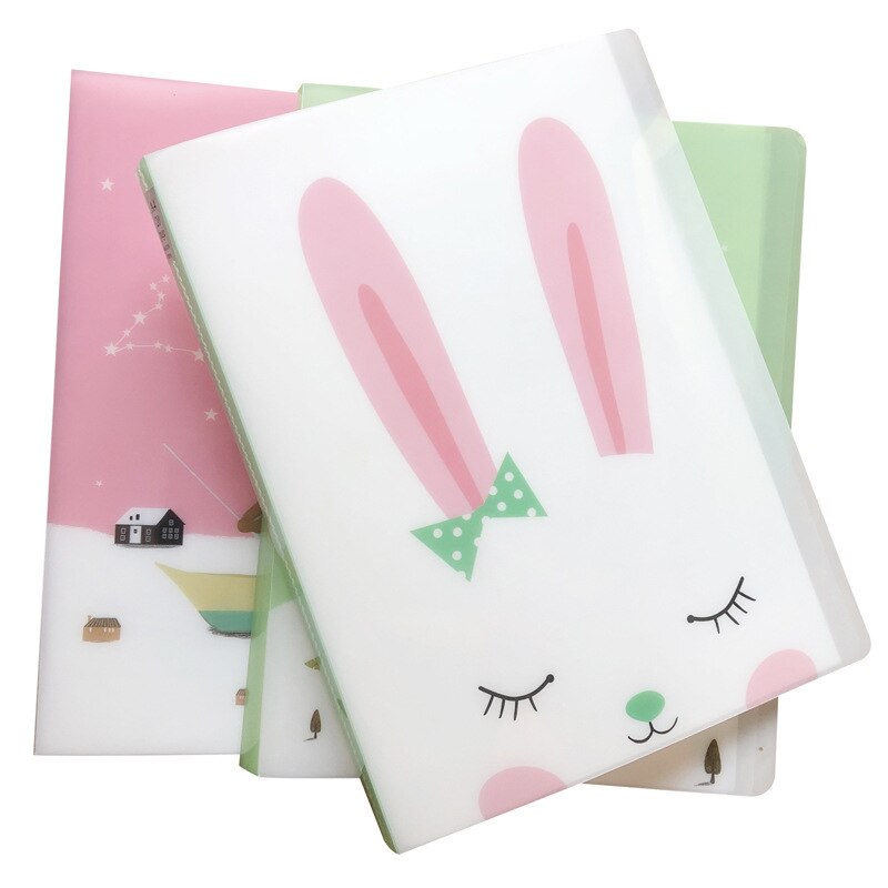 File Pocket Cartoon Resource Book A4 File Box Student Folder Kindergarten Resource Book Stationery Lovely
