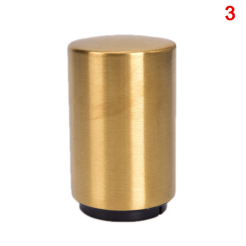 Pocket Rvs Flesopener Automatische Push Down Soda Bier Cap Opening: gold