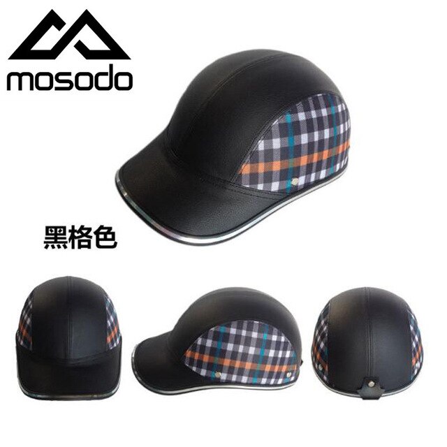 Motorfiets Half Helm Baseball Cap Stylehalf Helm Elektrische Fiets Scooter Anti-Uv Veiligheid Harde Hoed Auto Zomer Eendenbek Cap: 2