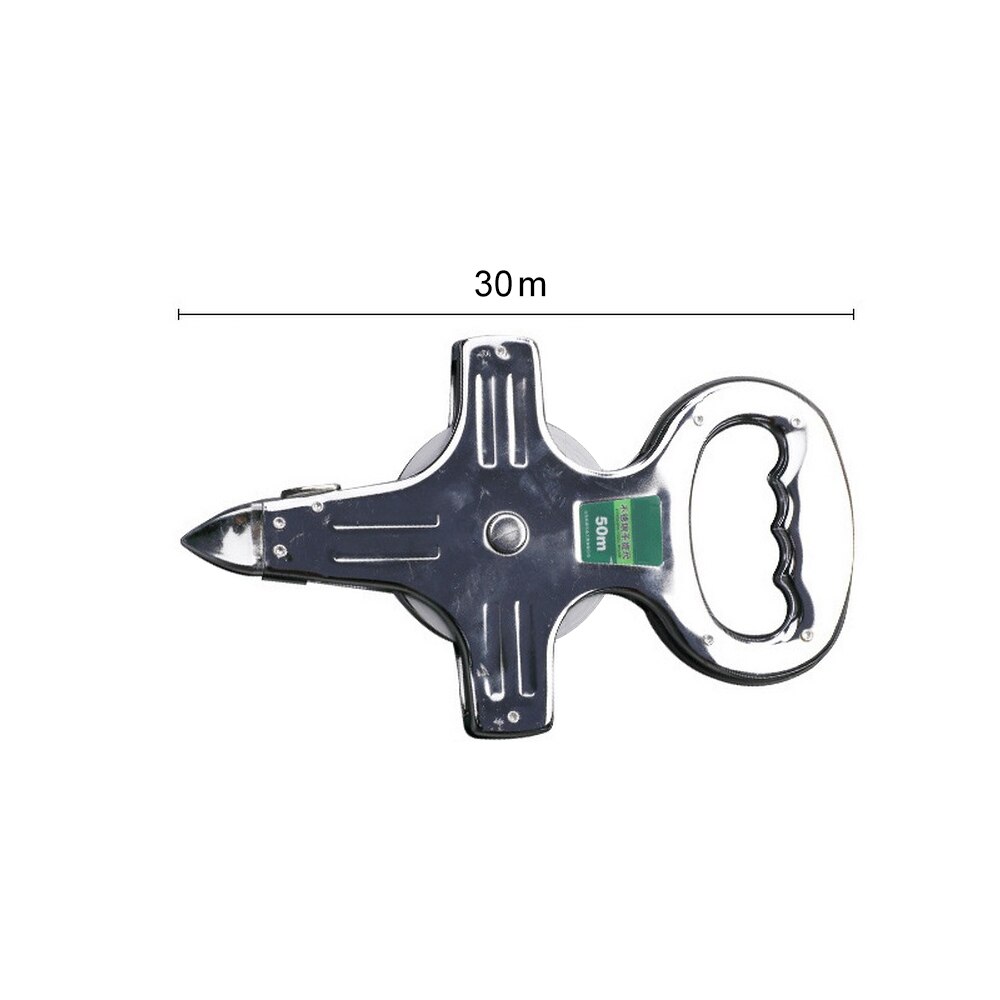 30M/100Ft 50M/165Ft Stainless Steel Tape Measuring Rulers for Construction Surveying Retractable Metric System Measuring Tool