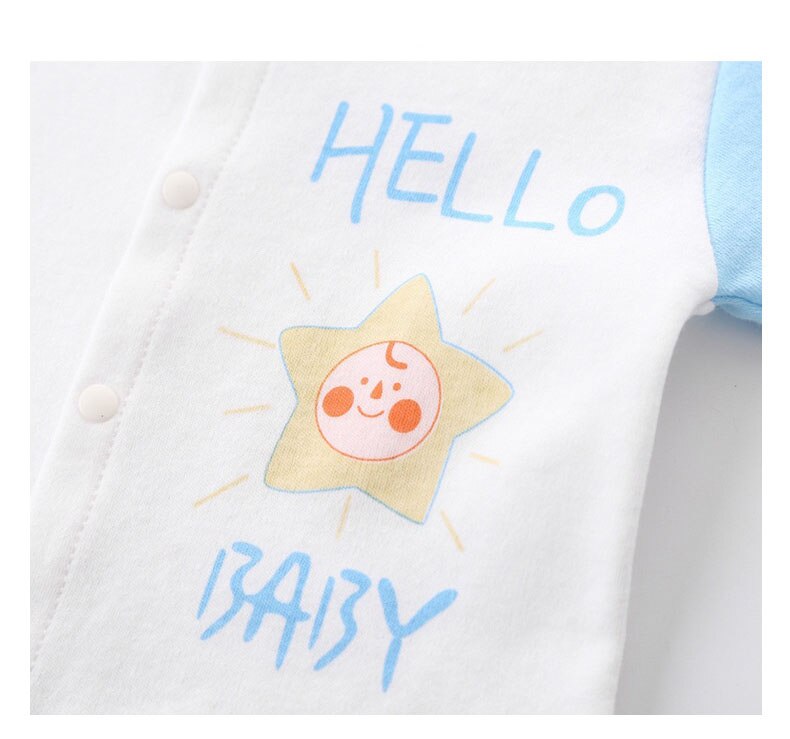 18 stykker baby tøj nyfødt dreng tøj 100%  bomuld spædbarn tøj baby pige tøj sæt romper pels sokker hat
