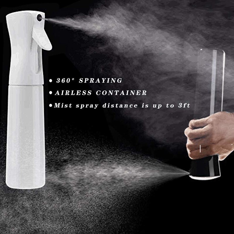 Ultrafin sprayflaska påfyllbar fin sprayflaska 2 förpackningar  of 10oz / 300ml,  för frisör, rengöring, trädgård kontinuerlig