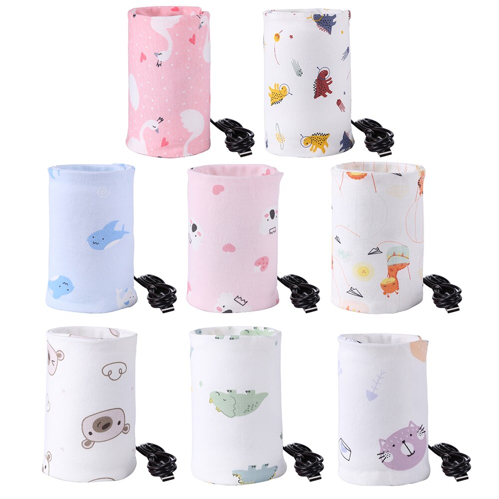 USB Baby Milk Bottle Warmer Heater Thermal Bag Safety Outdoor Baby Nursing Feeding Bottle Thermostat Heater Insulated Bag
