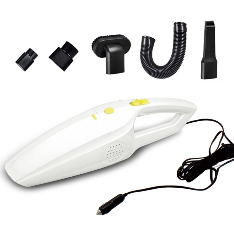Portable Vacuum Cleaner Wired/Wireless Car Vacuum Cleaner Car Cordless Mini Hand Y4UA