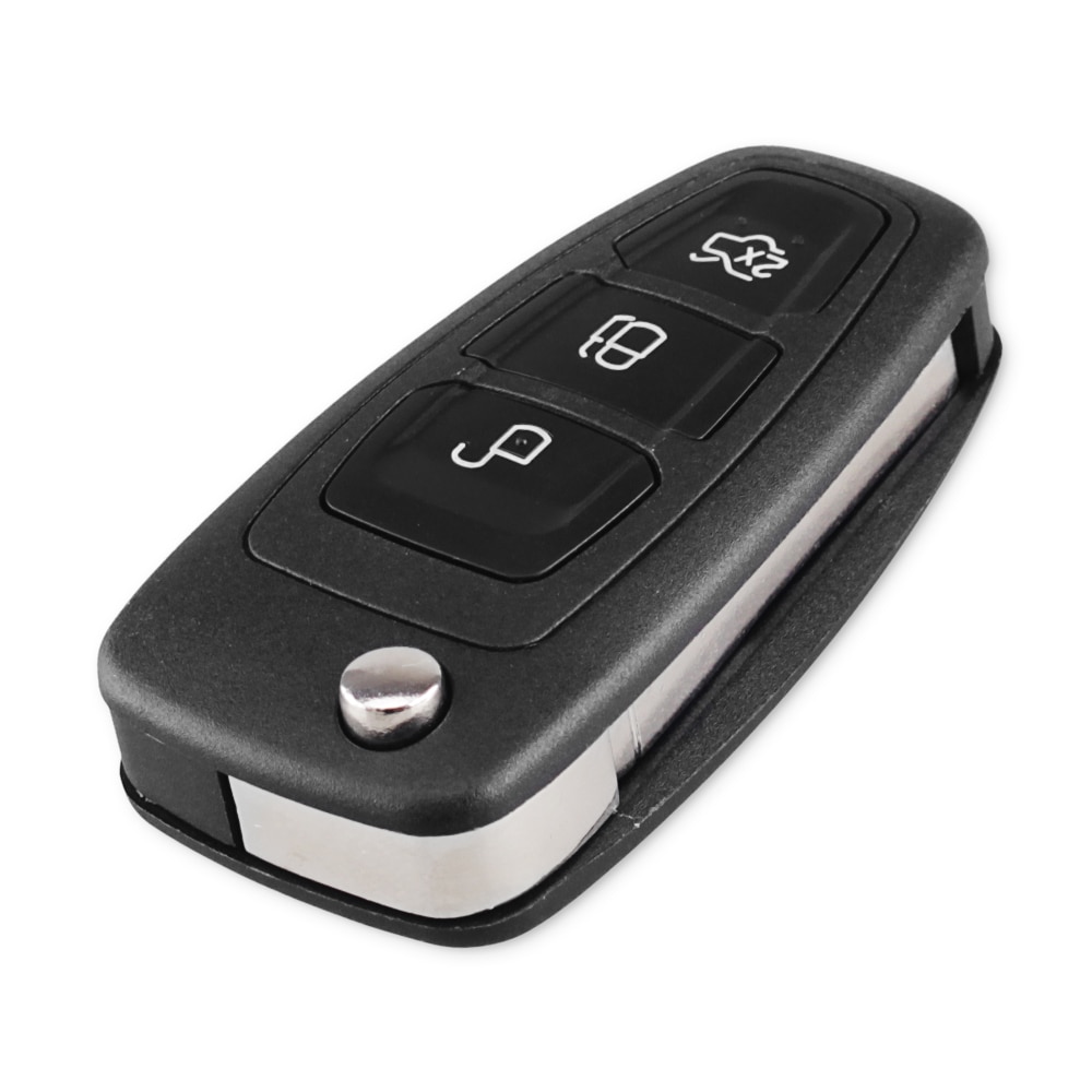 Keyyou Voor Ford Mondeo Focus C-Max S-Max 434Mhz 3 Knoppen filp Auto Afstandsbediening Sleutel Fsk