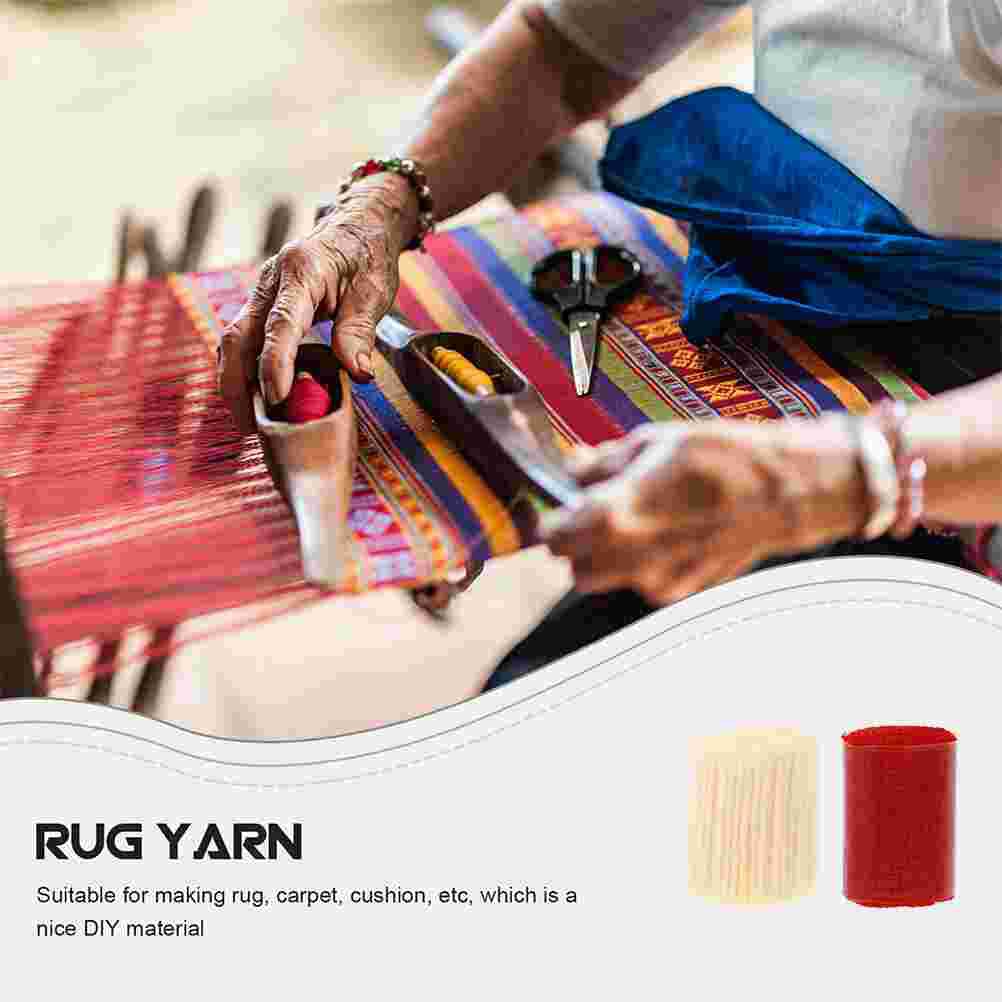 20 Rolls of DIY Wool Hook Yarn Hook Yarn DIY Tapestry Making Yarn