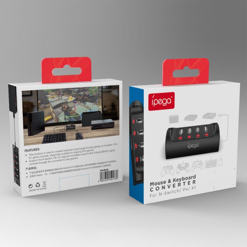Mouse Keyboard Adapter FPS Games Playing Converter For PS4 For Xbox One For Switch