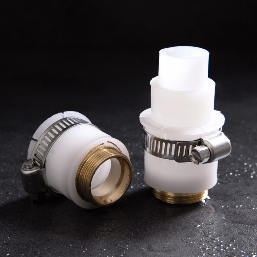 Kitchen Faucet Spouts Parts plastic Water Pipe Washing Machine plas Fittings Water Conversion Interface Accessories 18-22mm