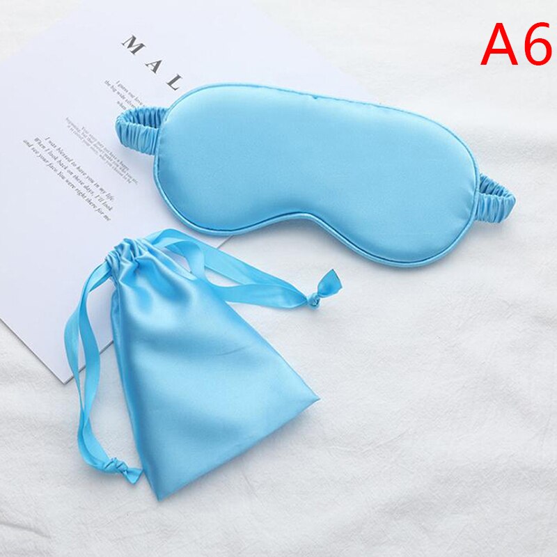 Double-Side Shading Slaapmasker Slapen Eye Mask Cover Ooglap Blinddoeken Slaapmasker Gezondheid Slaap Shield Licht Zijde: A6