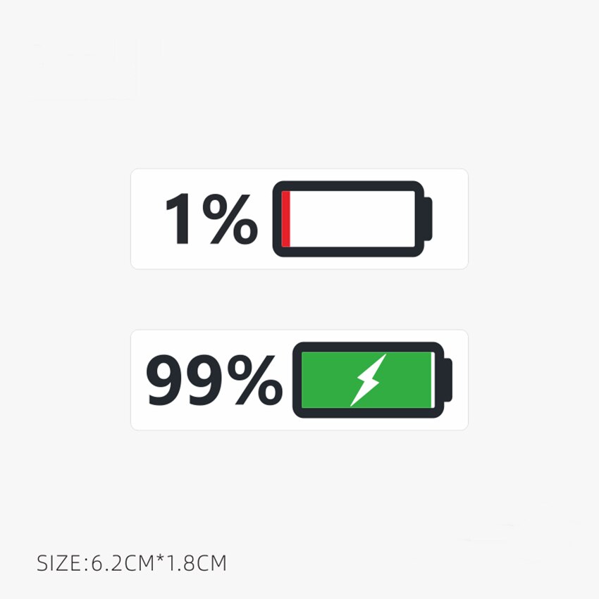 2 sztuk/zestaw telefon moc wzór wodoodporne naklejki bez śladu klej komputer naklejki na dekoracyjne laptop zeszyt walizki 6.2*1.8cm