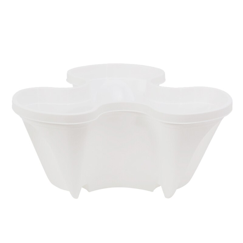 Stacked Type Stereoscopic Flower Pot Stackable Vertical Plastic Plant Pot