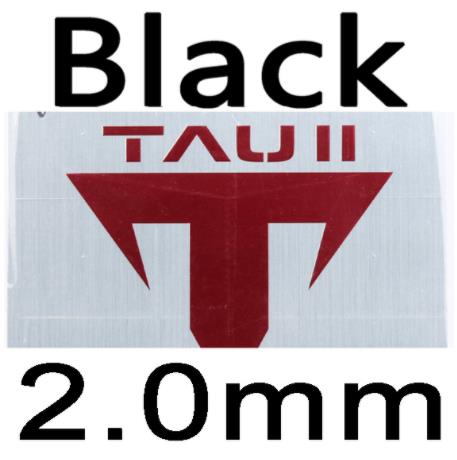 Original XIOM TAU 2 table tennis rubber 79-015 made in Germany shaped offensive loop ping pong game XIOM rubber: black 2.0mm