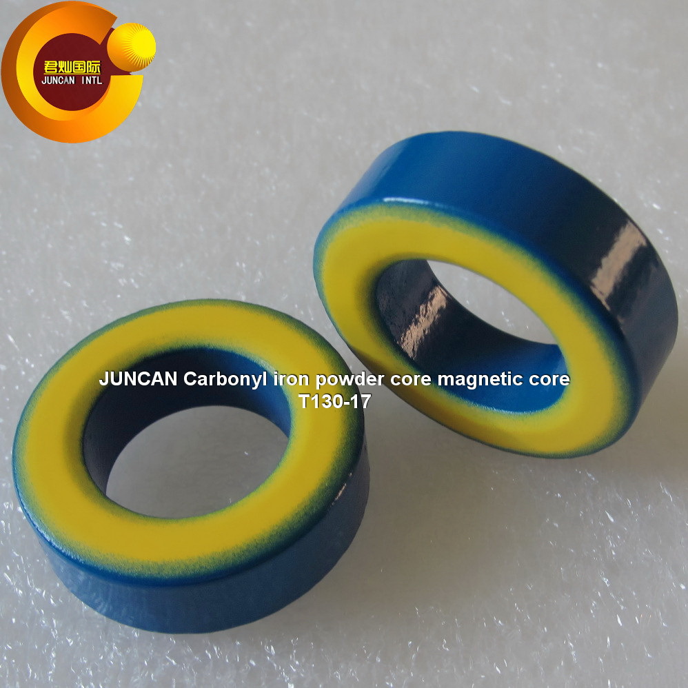 T130-17 High frequency magnetic core of carbonyl iron powder core soft magnetic core high Q