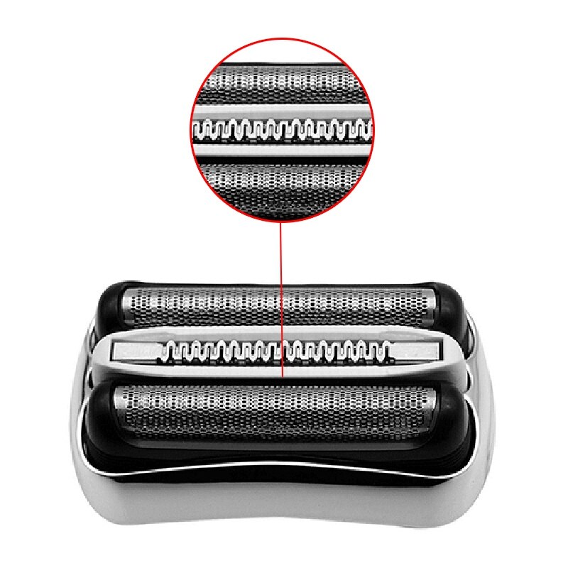 2X Vervanging Scheren Hoofd Voor Braun 32S Serie 301S 310S 320S 330S Cutter Vervanging Hoofd