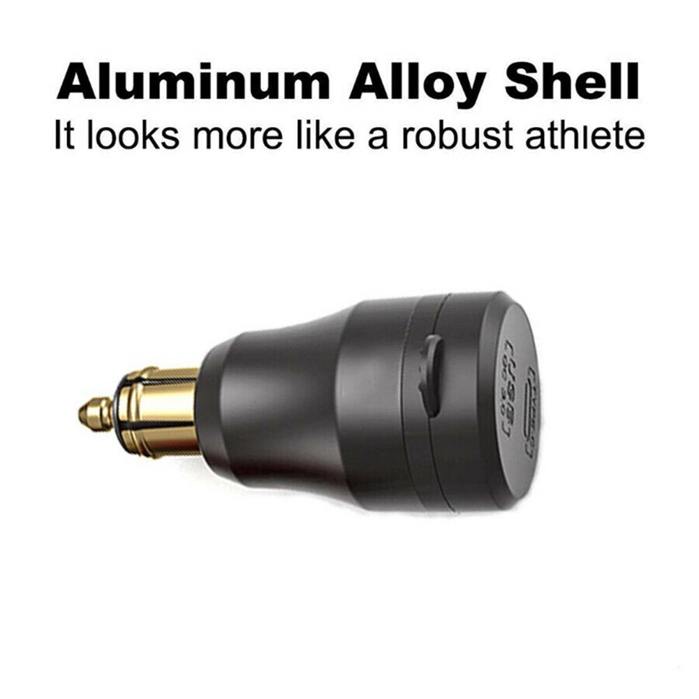 Waterproof Adapter Type C USB Fast Charger Power Socket Hella DC 12V-24V