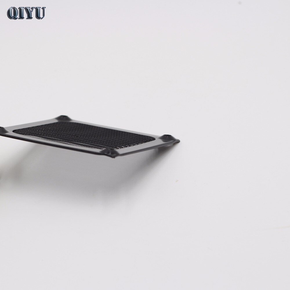 Metal dust filter, 8 cm PC computer chassis cooling fan dust,S80-MF Black Aluminum mesh,8025 8038 fan grill