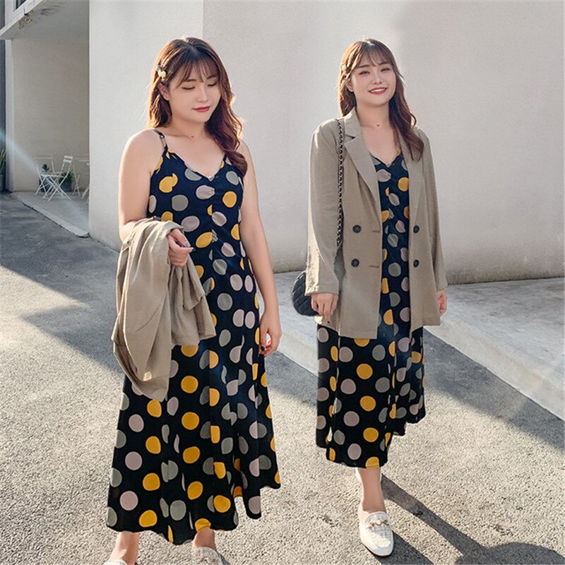 Women suits Spring Autumn Plus size 4XL Sets Female Suit Jacket & Suspender Dress Two-Piece Suit Casual Sets