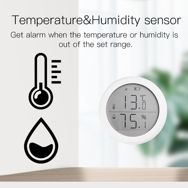 Tuya Zigbee Bausatz Gas Rauch wasser PIR Sensor Tür Sensor Temperatur und Feuchtigkeit Sensor Heimat Automatisierung Szene Sicherheit Alarm Bausatz