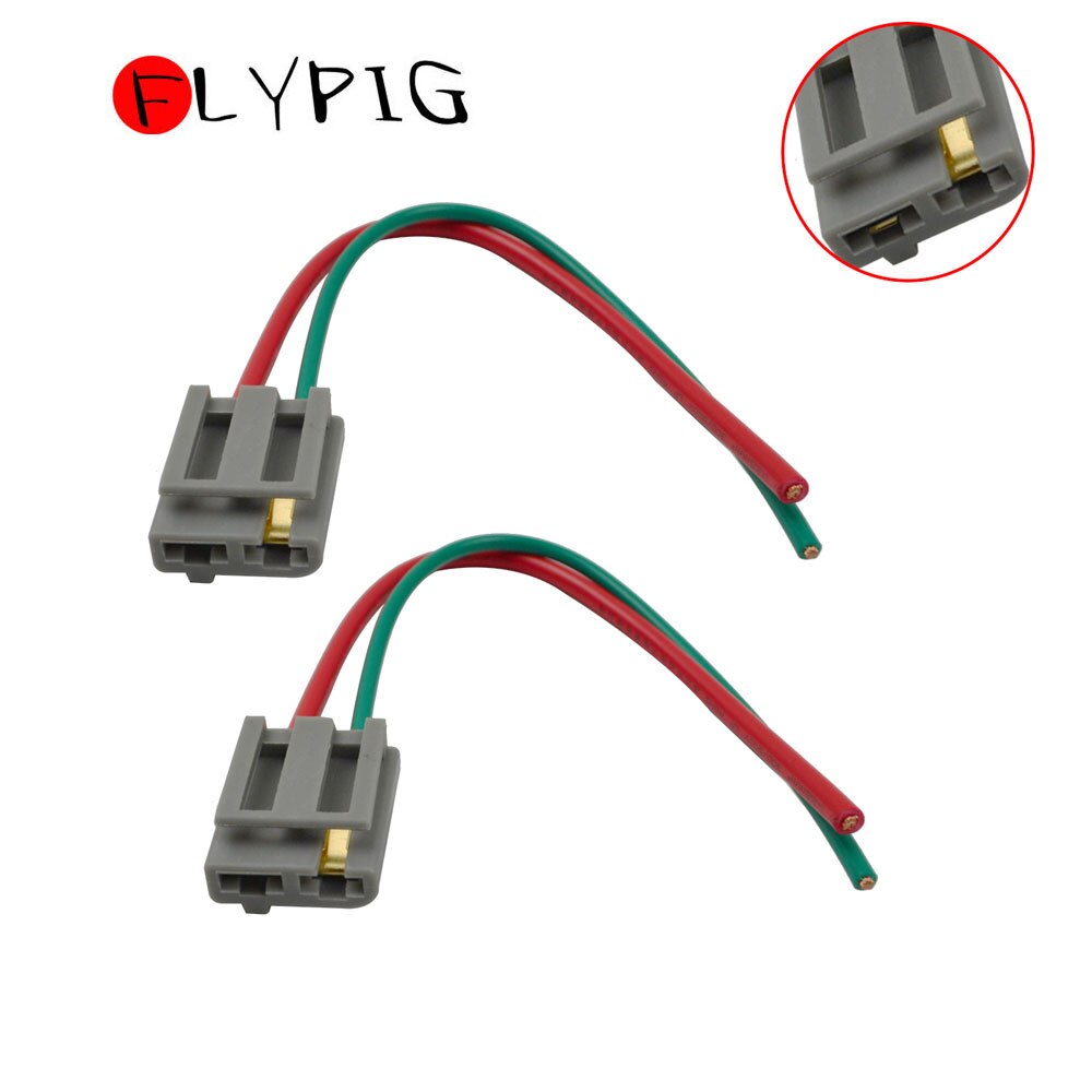 Dual Pigtail Wire Harness Connector HEI Coil In Cap Distributor 170072 D15: xy116-2pcs