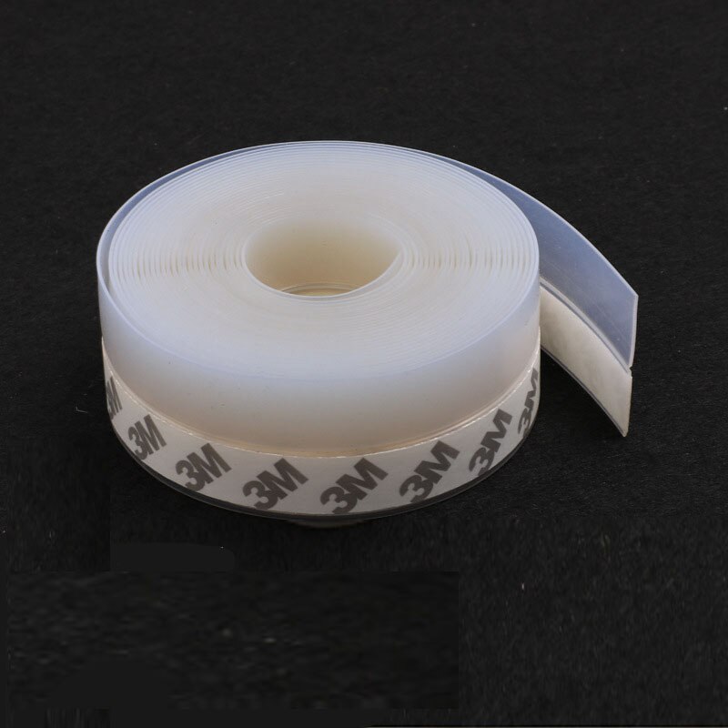 5M Door Bottom Seal Strip Weather Window Rubber Seal Weatherstrip Windproof Dust Self Adhesive Door Windshield Sealing Tape