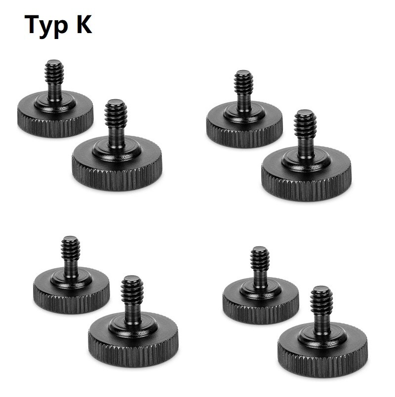 Camera Screw Converter Adapter Kit 1/4 Male Screw 3/8 Female Screw Adapter Cold Shoe Shoe Adapter Camera Accessories Kit: Typ K