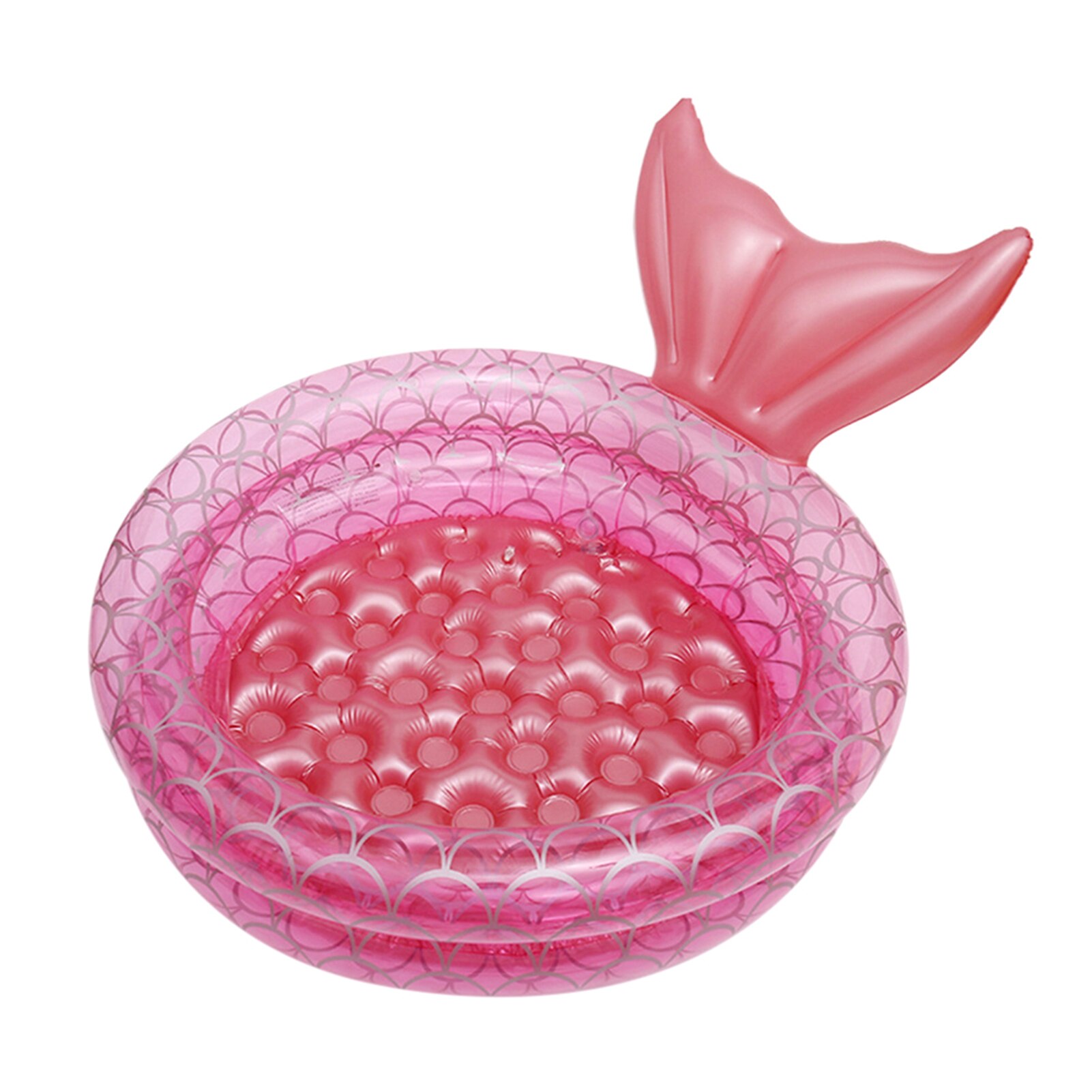 Backyard Swimming Kids Toddlers Summer Foldable Fish Shape Indoor Outdoor Water Play Family Inflatable Kiddie Pool PVC Portable