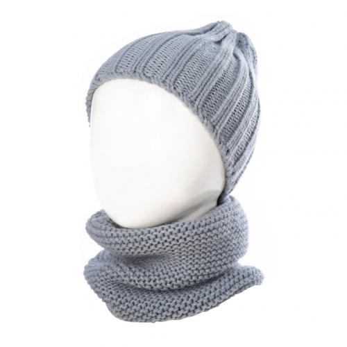 Nydelig baby låve gutt jente garn strikket vinter varm lue lokk hatt skjerf sett