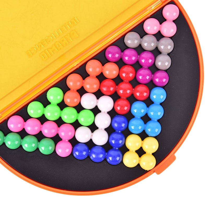 3D Puzzle logique esprit jeu 178 défis pyramide plaque jouet perles développement intellectuel jeu éducatif enfants jouets IQ perle
