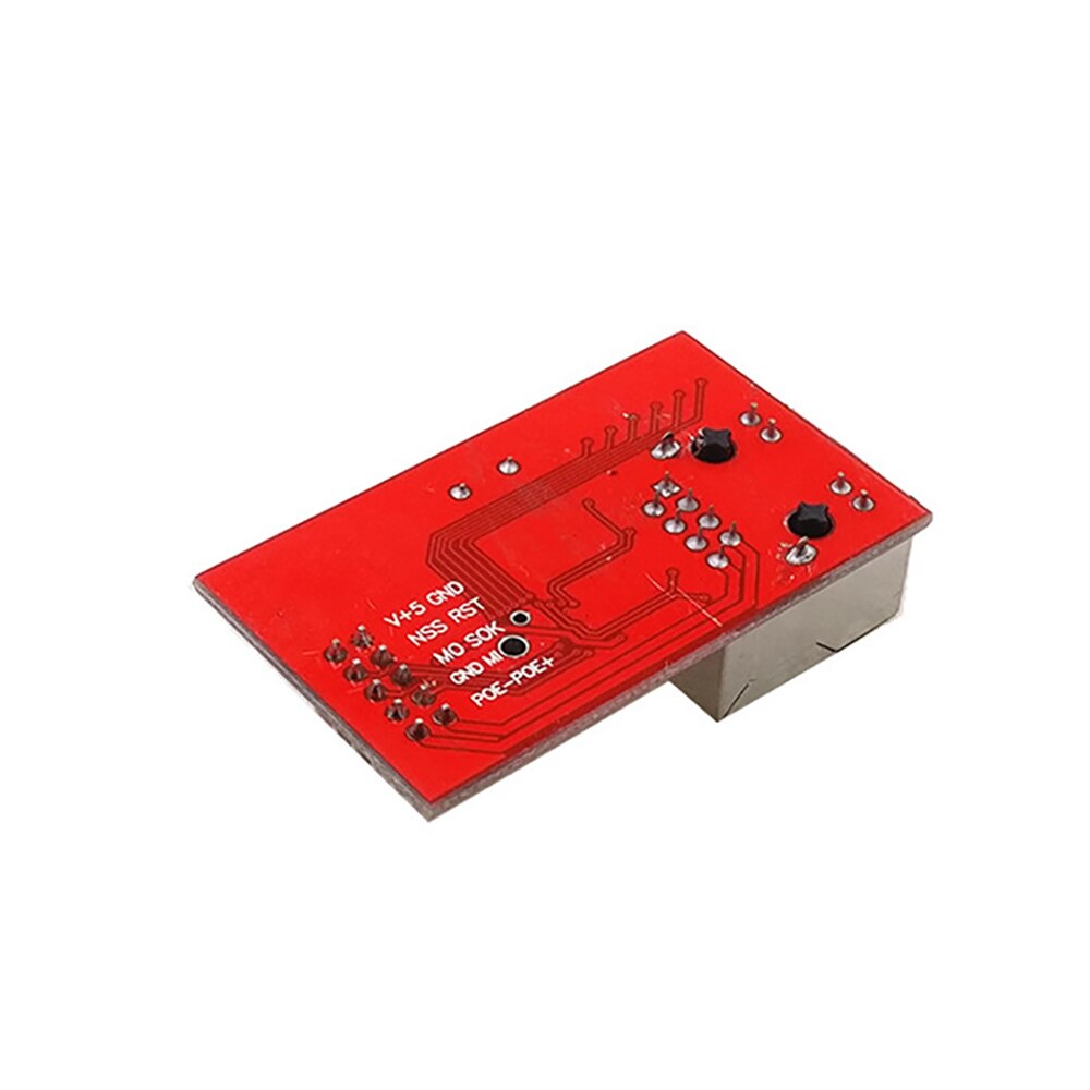 OULLX Mini W5100 LAN Ethernet bouclier carte réseau Module R3 W5100 3.3V Compatible pour Ethernet UNO Mega 2560