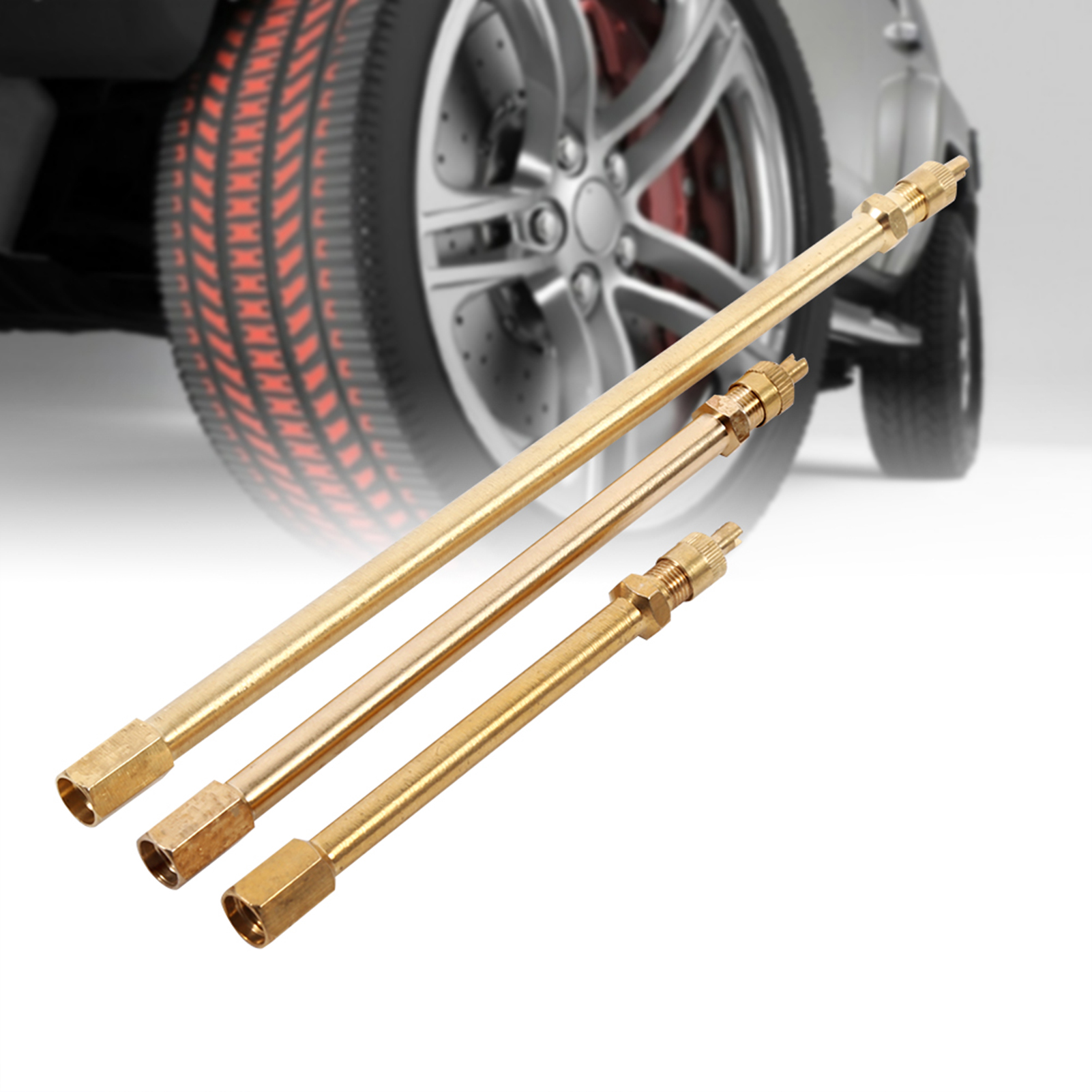 Rengasventtiilin jatke venttiilin jatke messinkinen autorengasventtiilin varren jatke napakorkit jatke suorareikäinen venttiilin jatke