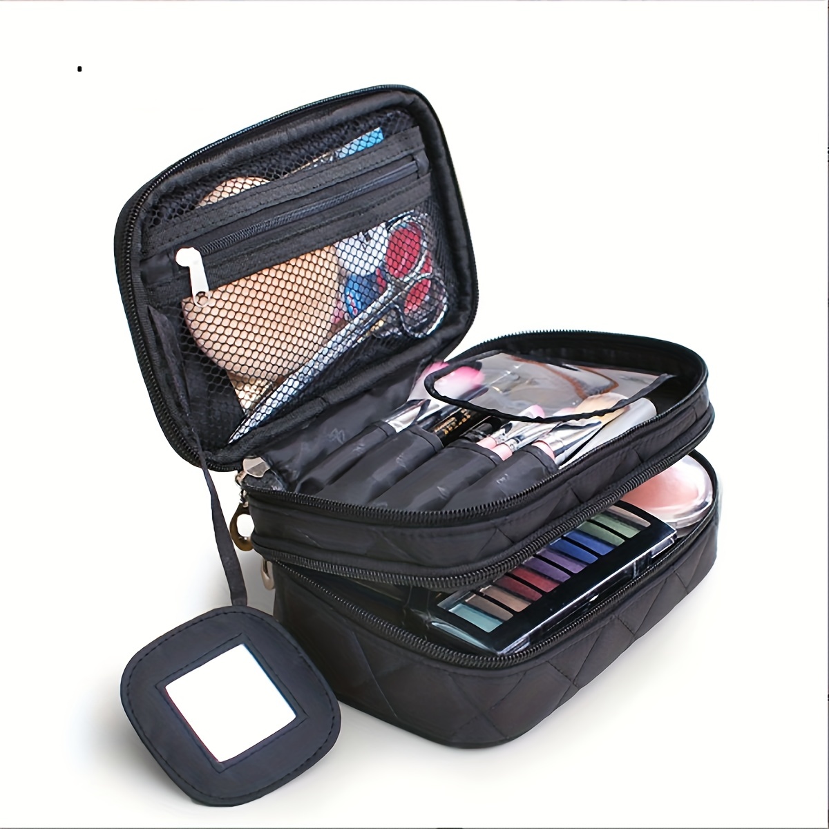 Double makeup bag Toiletry bag