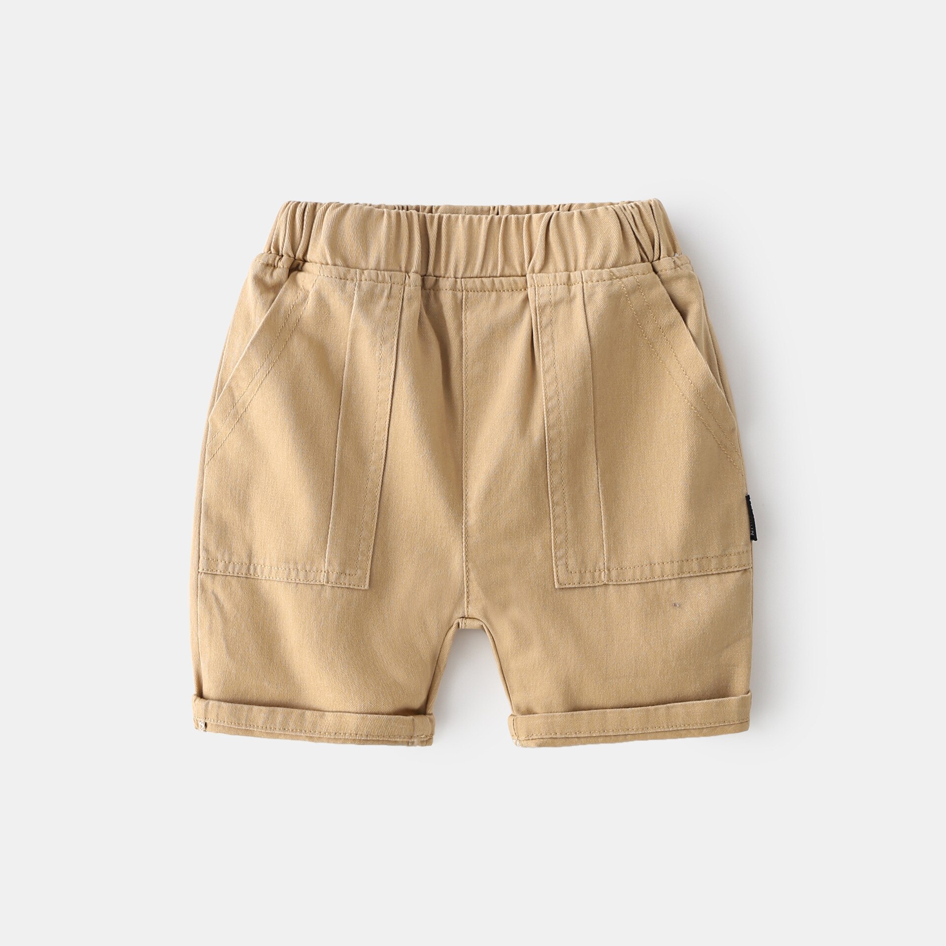 Short d'été en Denim pour bébé fille et garçon, pantalon court déchiré, en coton, de 2 à 6 ans: khaki / 4T-110