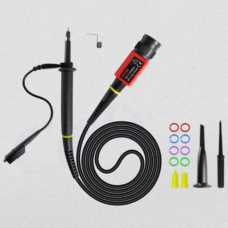 P4100 Universele 100:1 High Voltage Probe Voor Oscilloscopen Voor Rigol Atten Owon
