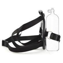 Soporte trasero de botella de oxígeno para buceo, soporte de tanque único, mochila, soporte de cilindro de Gas para esnórquel, producción subacuática