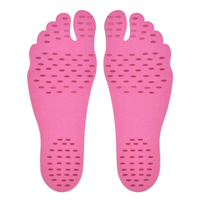 Autocollant chaussures coller sur semelles tampons collants pour pieds chaussette de plage imperméable hypoallergénique tampon adhésif pour les pieds: P / L