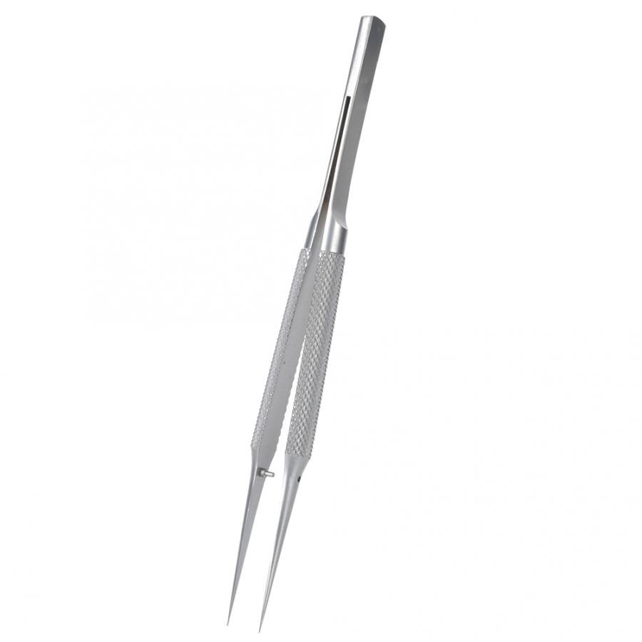 Tweezers BT-11/BT-15 Ti Alloy/Stainless Steel 0.15mm Pointed Straight/Elbow Repair Tweezers For Microscope Fingerprint Fly Line