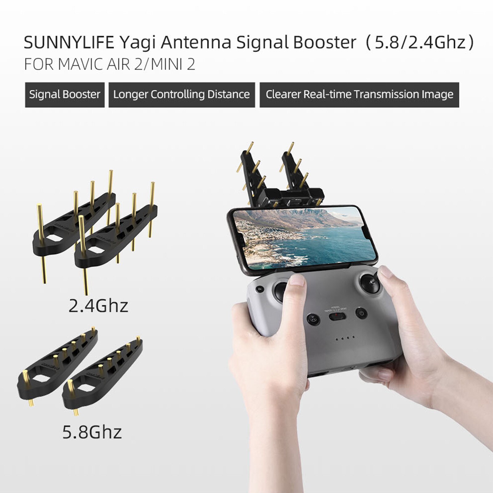 Yagi Antenne Versterker Zoom Drone Afstandsbedieni Grandado yagi-antenne-versterker-zoom-drone-afstandsbedieni-grandado
