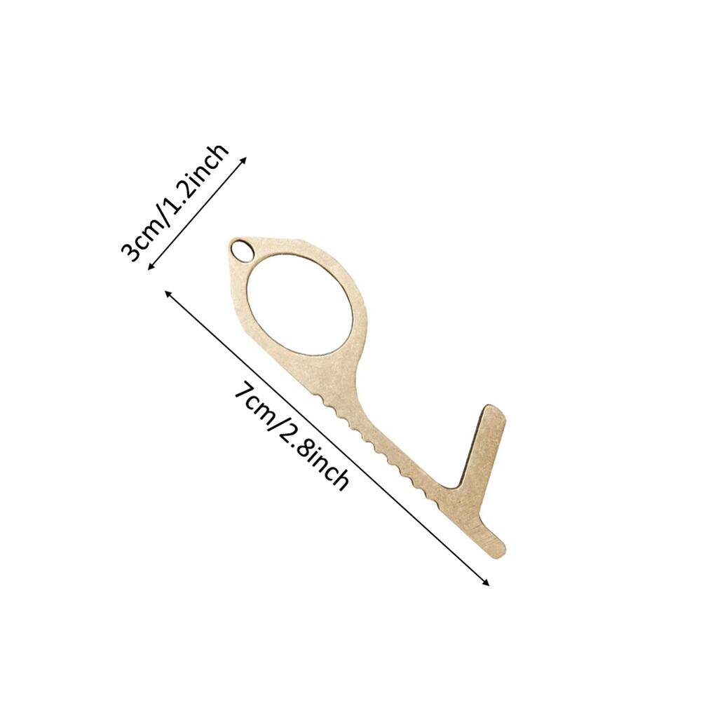 Safety Door Opener No Touch key Portable Anti-germ Elevator Button Drawer Door Handle Assistant safe Contactless Tool Assistant