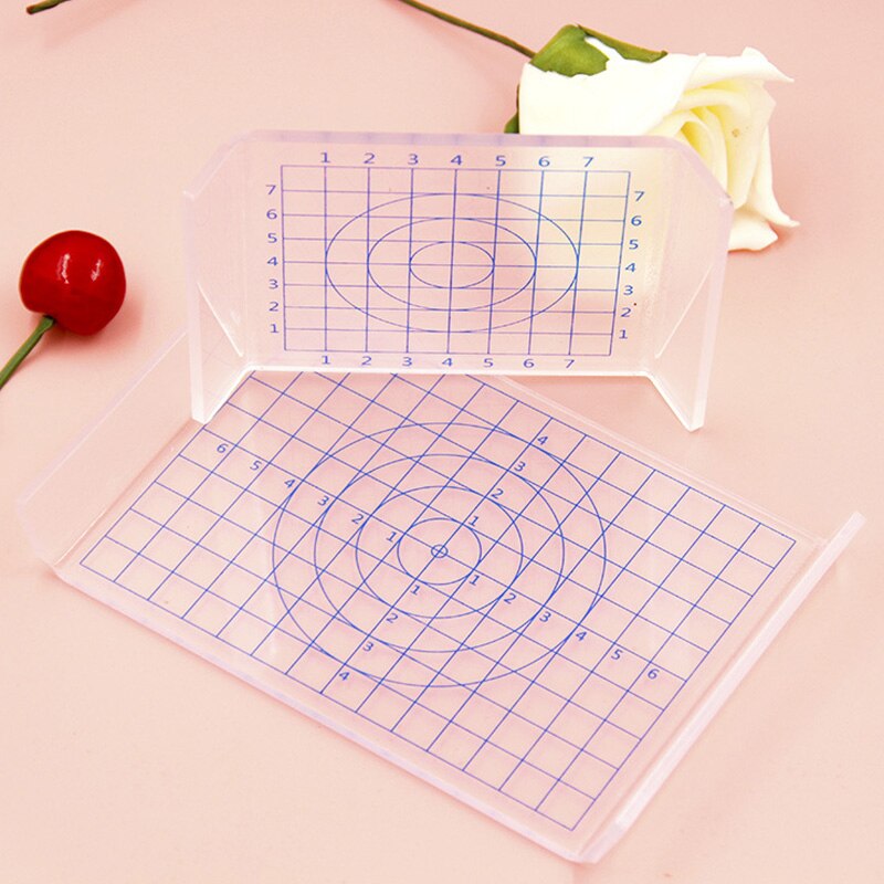 1Pcs Acryl Transparante Klei Roller Board Plaat Diy Handgemaakte Craft Accessoires Polymeer Aardewerk Modellering Art Klei Gereedschap