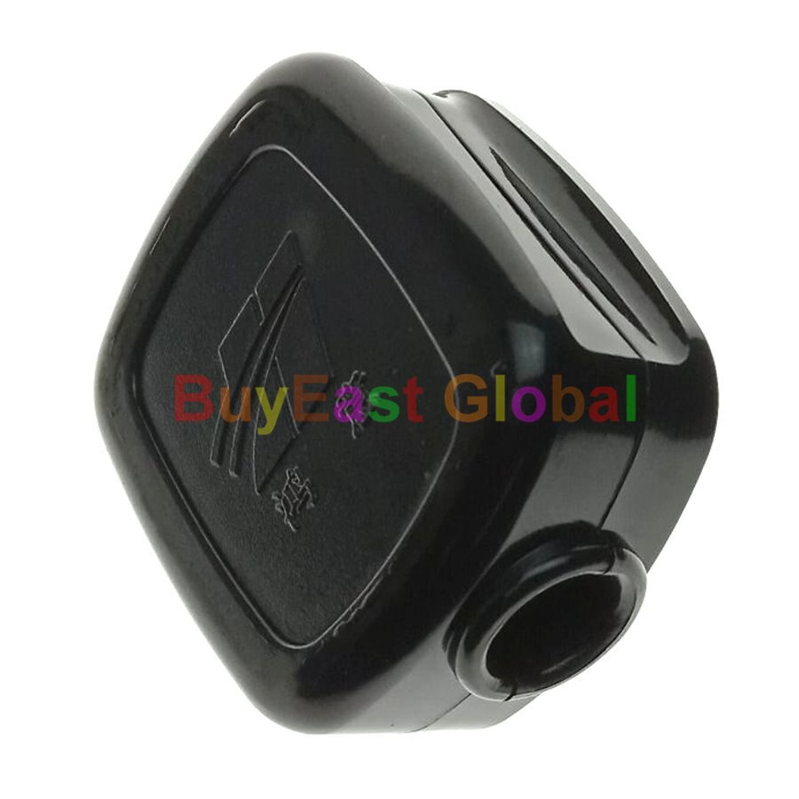 CHINA Standard 3-Pin DIY Rewireable Power Plug AC100~250V 10A Black Color