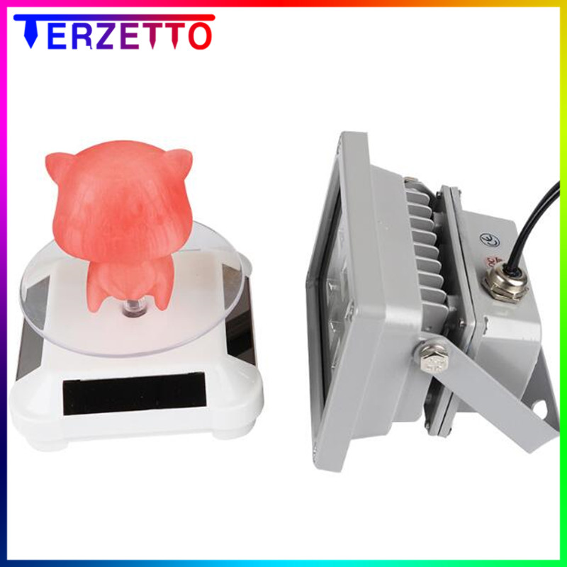 110-260V 405nm UV LED Resin Curing Light Lamp for SLA DLP 3D Printer Photosensitive Accessories