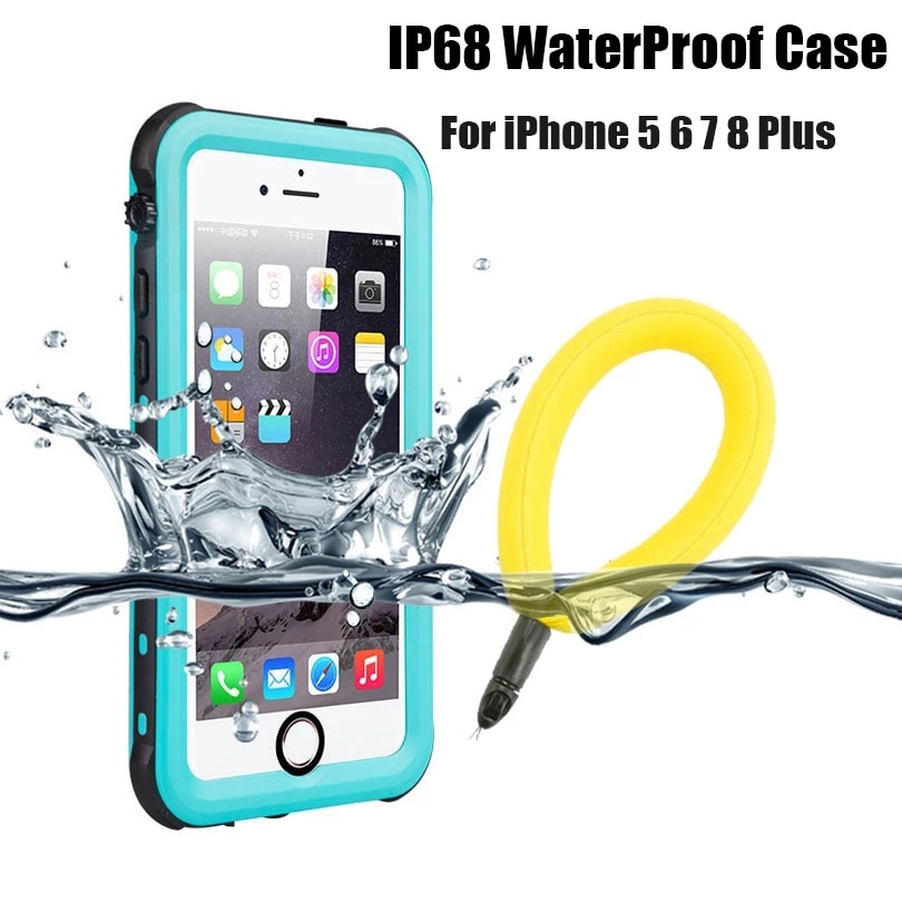 Waterdichte Case Voor Iphone 6 Plus 5 SE3 2022 7 8 Originele Redpepper IP68 Duiken Onderwater Zwemmen Outdoor Sport Tpu cover