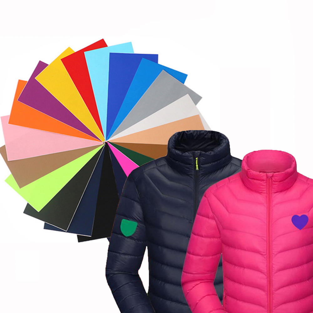 Selbst-Klebstoff Flecken Tuch Aufkleber Dekoration Nylon Kostenloser schneiden DIY Reparatur Unten Kleidung Jacke Regenmantel Appliqued Löcher Reißen