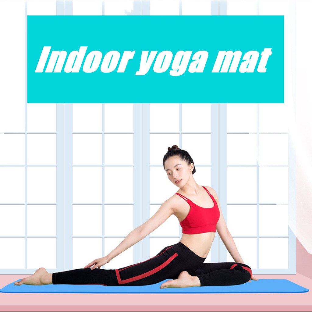 5Mm Tpe Yoga Mat Afvallen Oefening Fitness Antislip Yoga Mat Duurzaam Oefening Fitness Vouwen Gymnastiek Mat voor Fitness