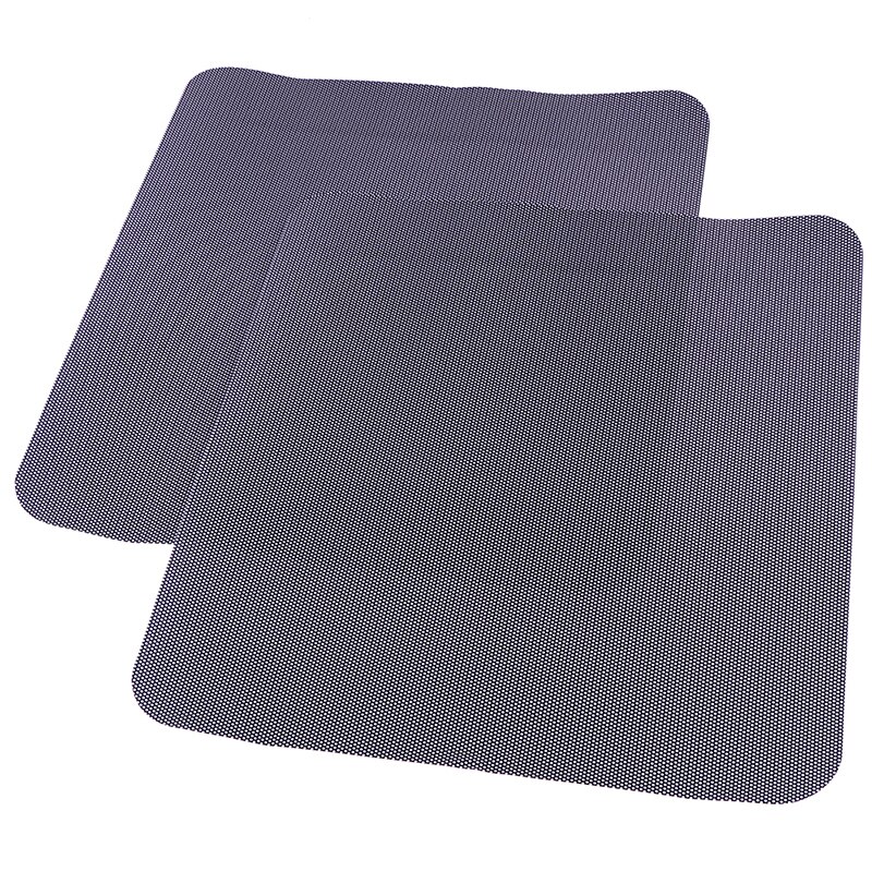 Pegatinas de parasol para coche, calcomanías electrostáticas, 42x38cm, 2 unidades