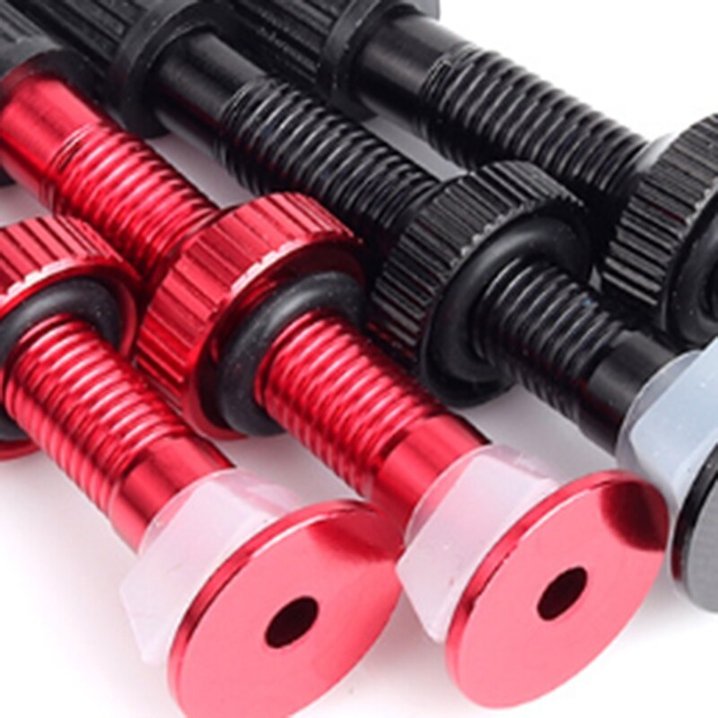 Bicycle Valve for Road Tubeless Rim Alloy Stem Brass Core Cap